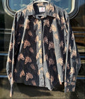 Vintage Real Work Wear -Button-Up- Horse Heads Design