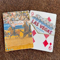 Team Roping - Las Vegas - Hat Card Set Bedazzled