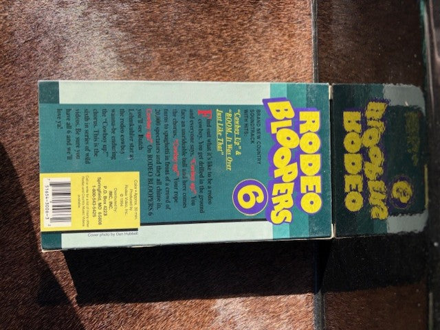 Vintage 1990's RODEO BLOOPERS VHS Tapes