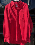 Cinch Men's Red Square Button Up