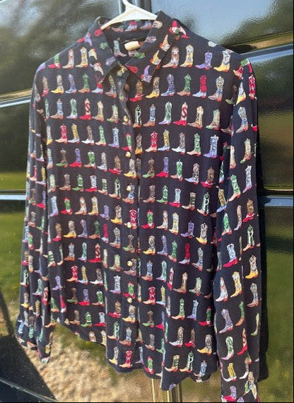 Vintage Rough Rider By Circle T - Button up - With Boots