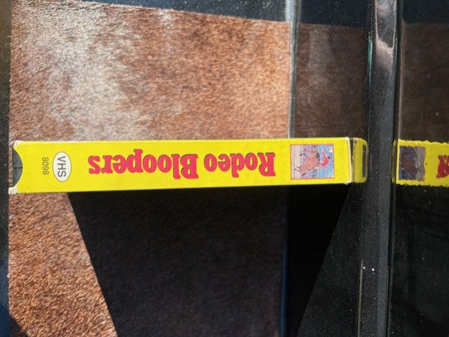 Vintage 1990's RODEO BLOOPERS VHS Tapes