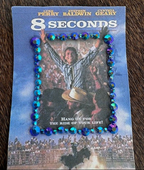 Bull Riding Movie - Bedazzled Single Hat Card