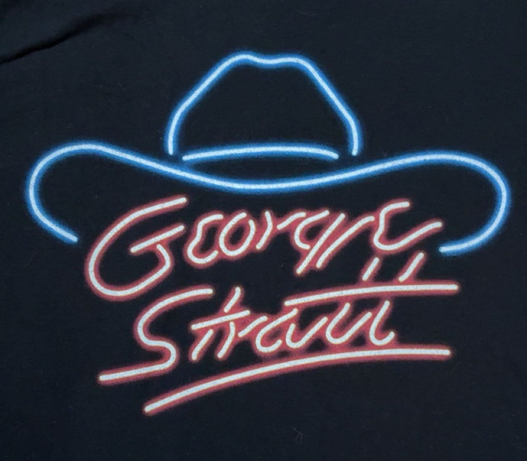 George Strait Neon T-Shirt Medium