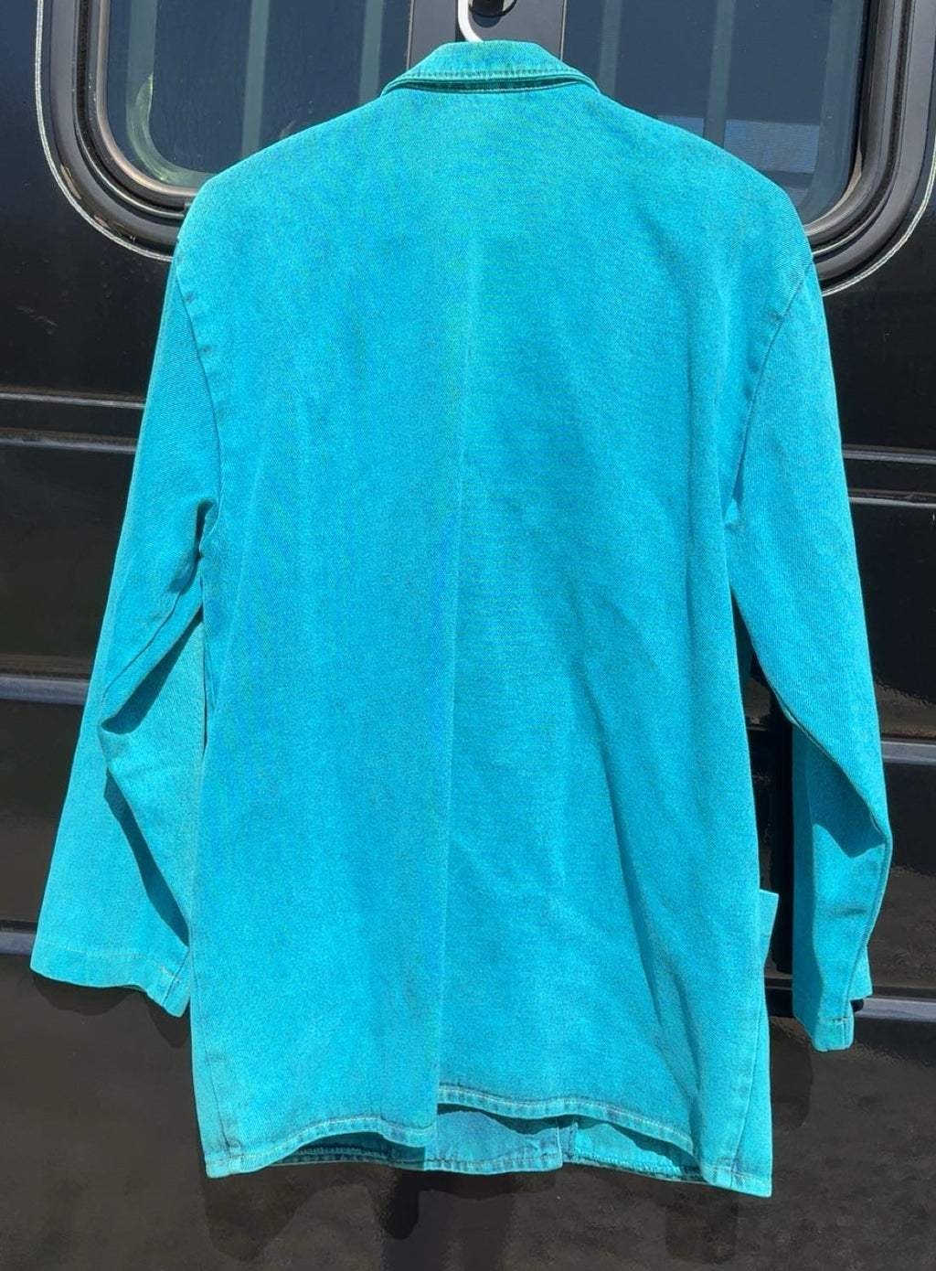 Wanted Denim Bedazzled Feather Jacket
