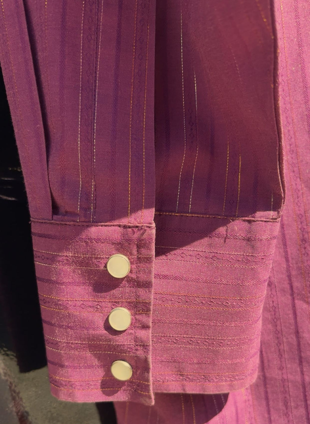 Ely Cattleman Maroon Sparkle Pearl Snap