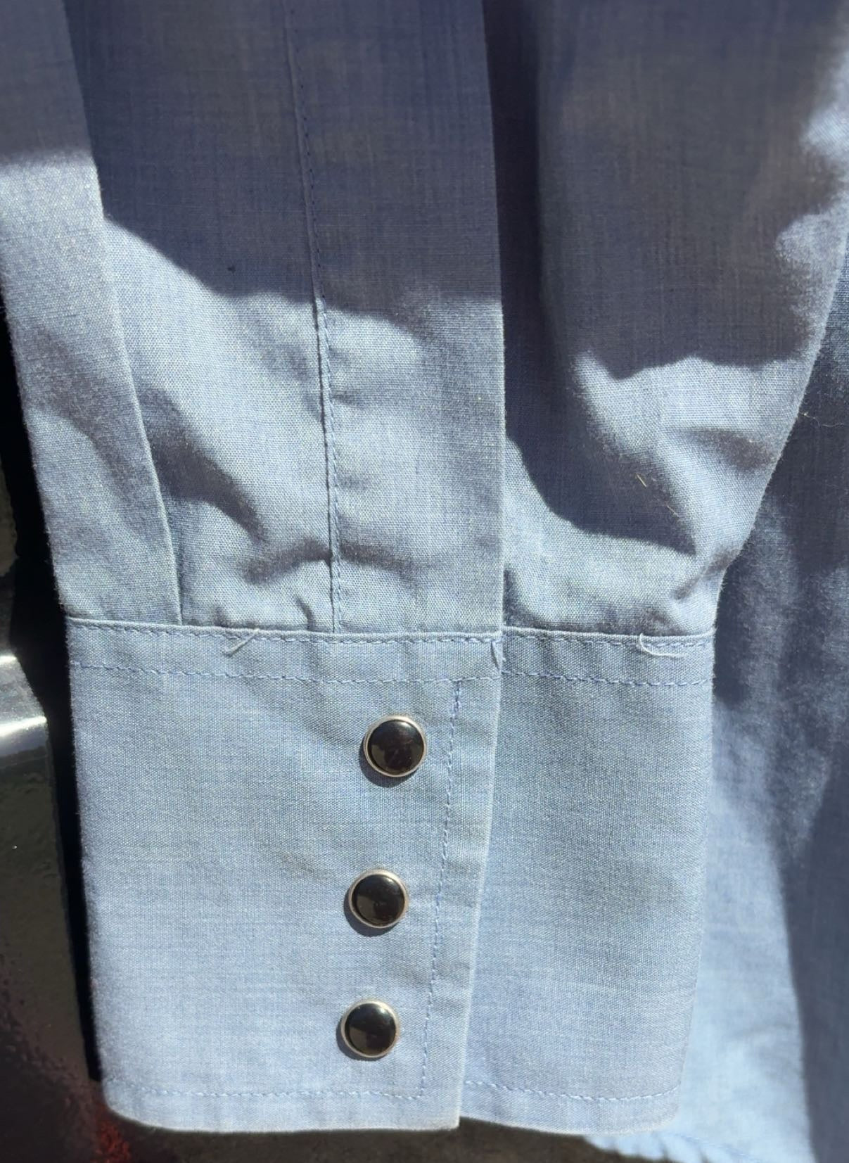 Ely Cattlemen Denim Bib Pearl Snap