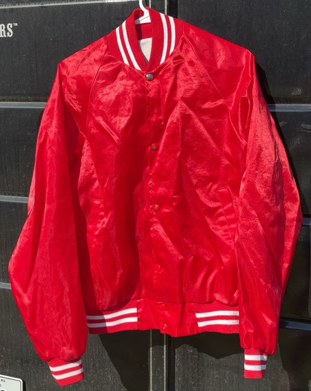 Payson Pro-Rodeo Justin Committee Red Satin Jacket
