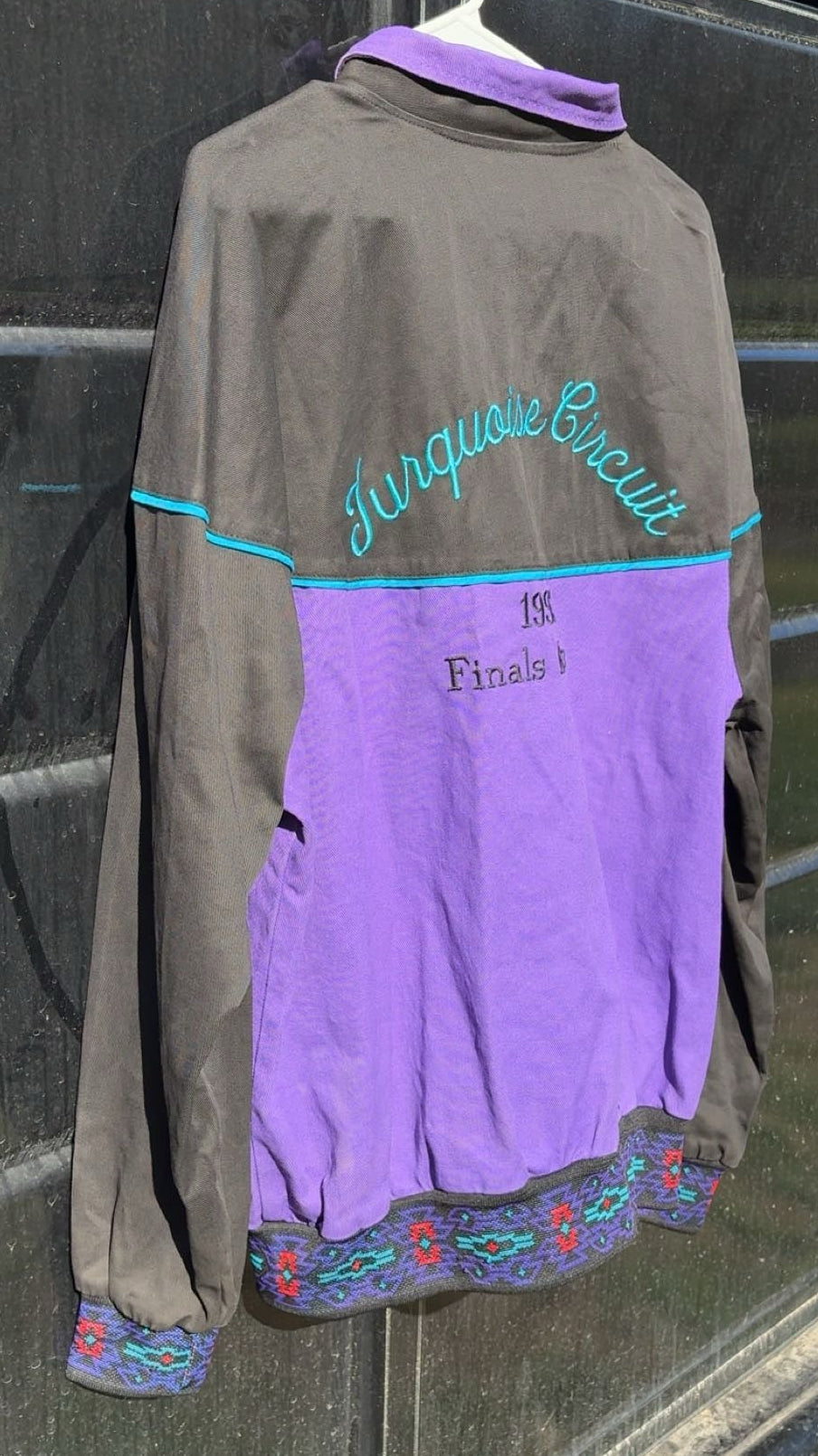 Turquoise Circuit 1998 Rodeo Finals Purple-Kyta Make- Trophy Jacket