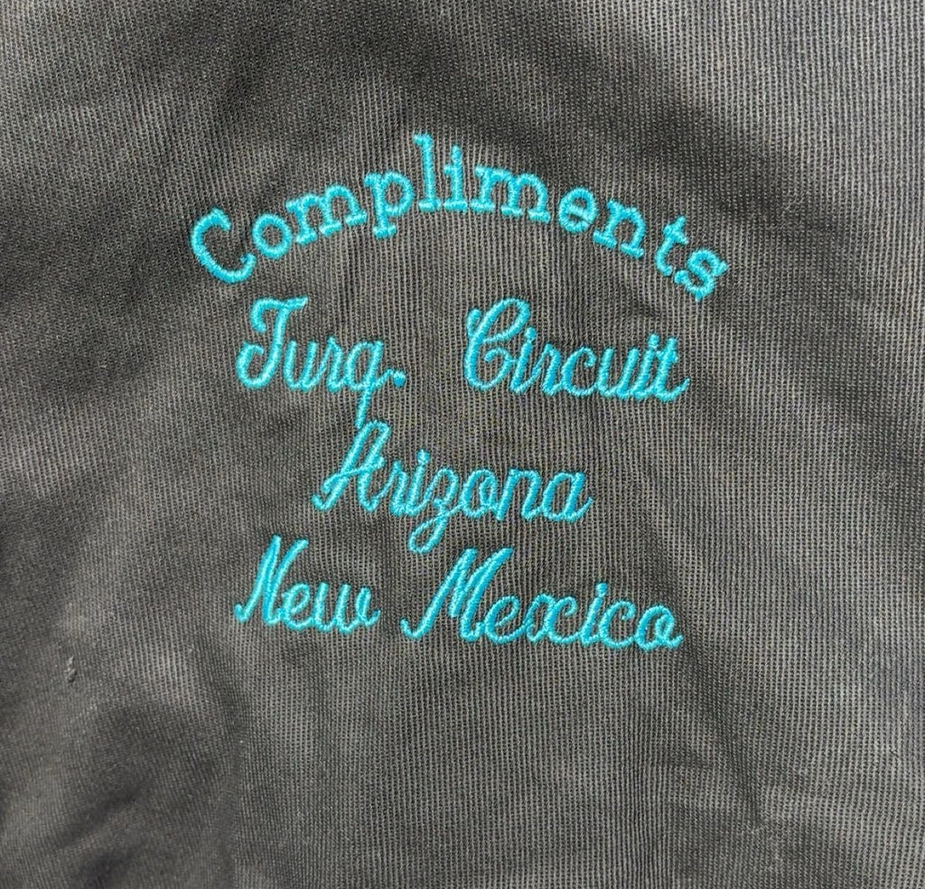 Turquoise Circuit 1998 Rodeo Finals Purple-Kyta Make- Trophy Jacket