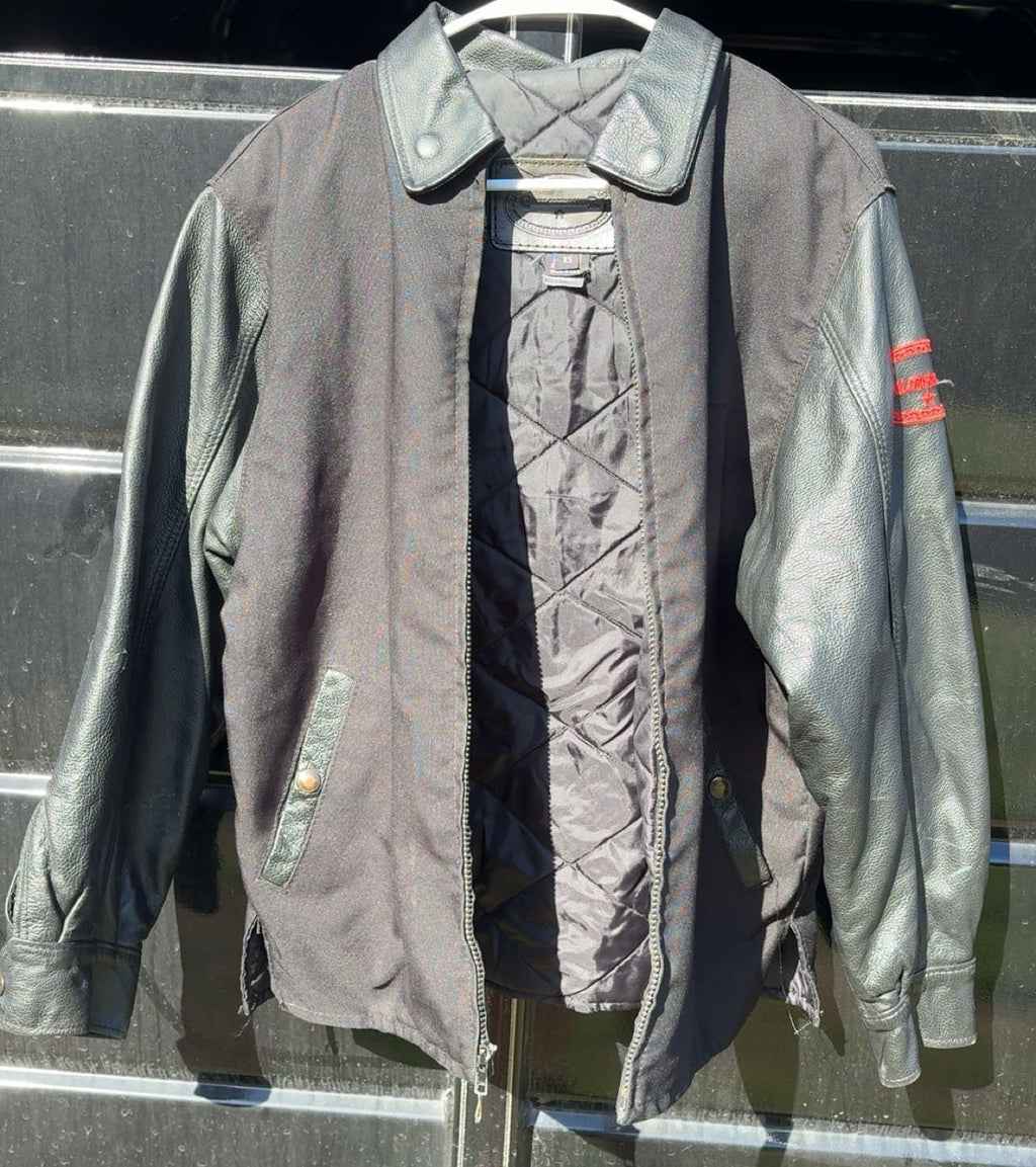Carroll Original Wear - Central Arkansas Little Britches Rodeo Association 2008 Black Leather Trophy Jacket