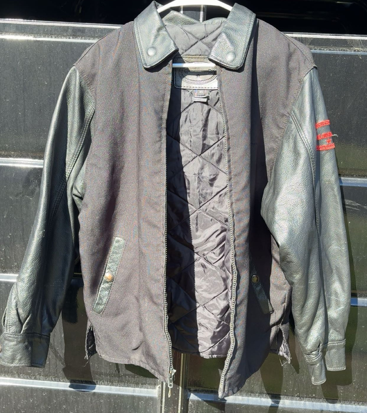 Carroll Original Wear - Central Arkansas Little Britches Rodeo Association 2008 Black Leather Trophy Jacket