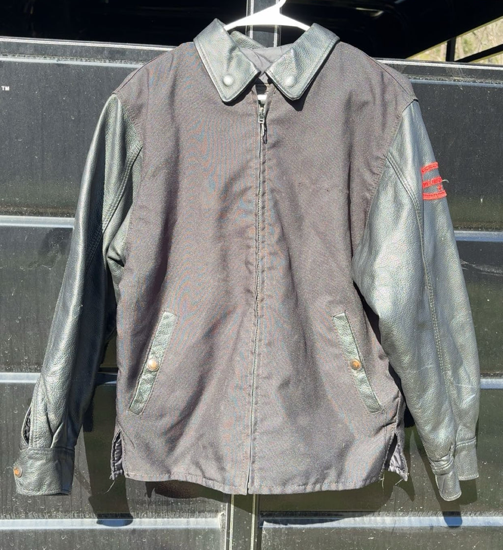 Carroll Original Wear - Central Arkansas Little Britches Rodeo Association 2008 Black Leather Trophy Jacket