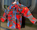 Vintage Wrangler Little Kids XXS-0-2 Tornado And Lightning Pearl Snap