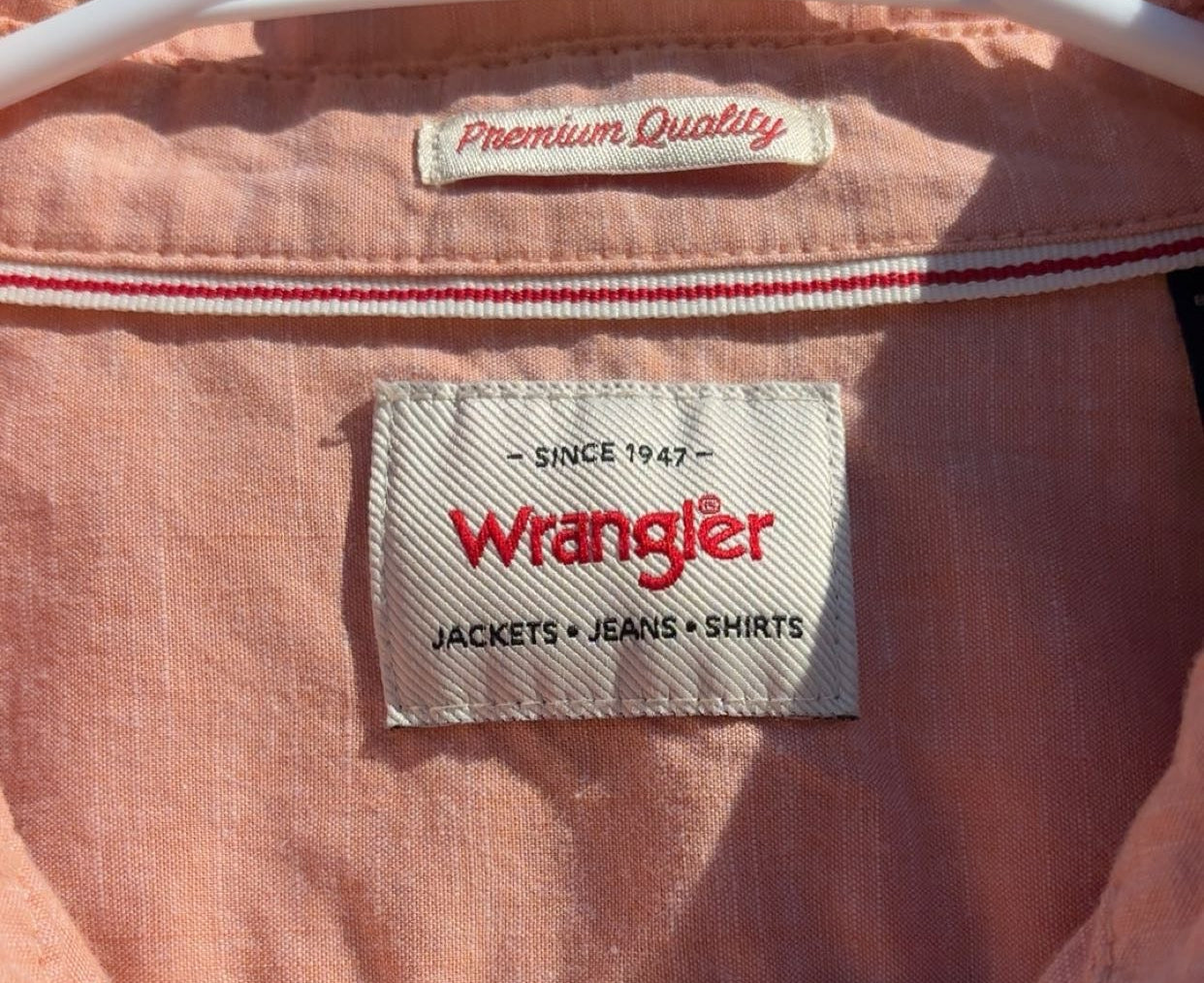 Vintage Wrangler Premium Quality Peach Colored