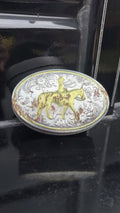 Vintage Give-A-Gift Western Pleasure Jewelry Box