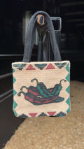 Miniature Red And Green Chili Peppers Tapestry Change Purse