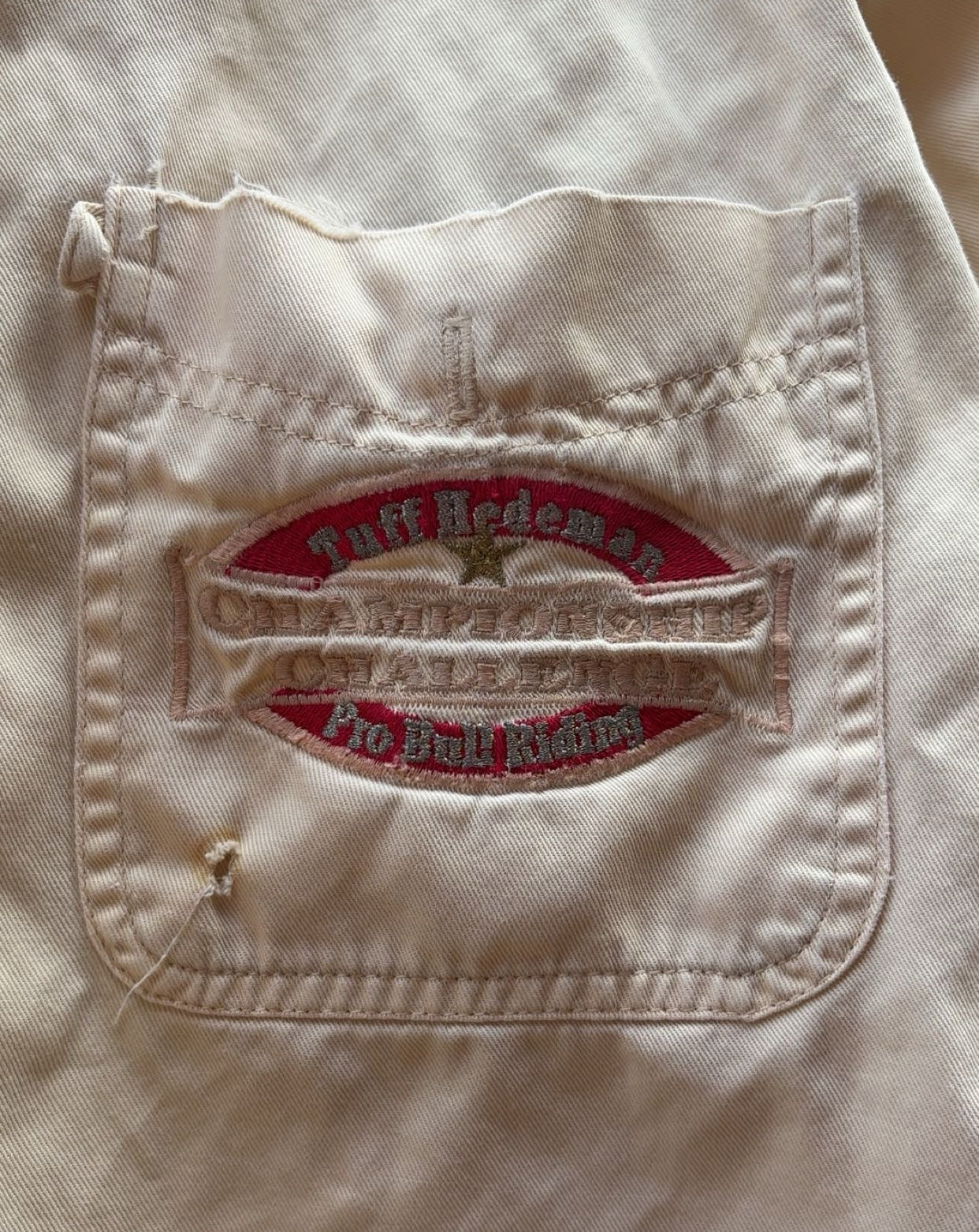 Rough Stock Panhandle Slim Vintage Starched Tuff Hedeman Pro Bull Riding Championship Challenge