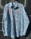 Wrangler National High School Rodeo Association - All Star Rodeo Team Blue & Purple Paisley