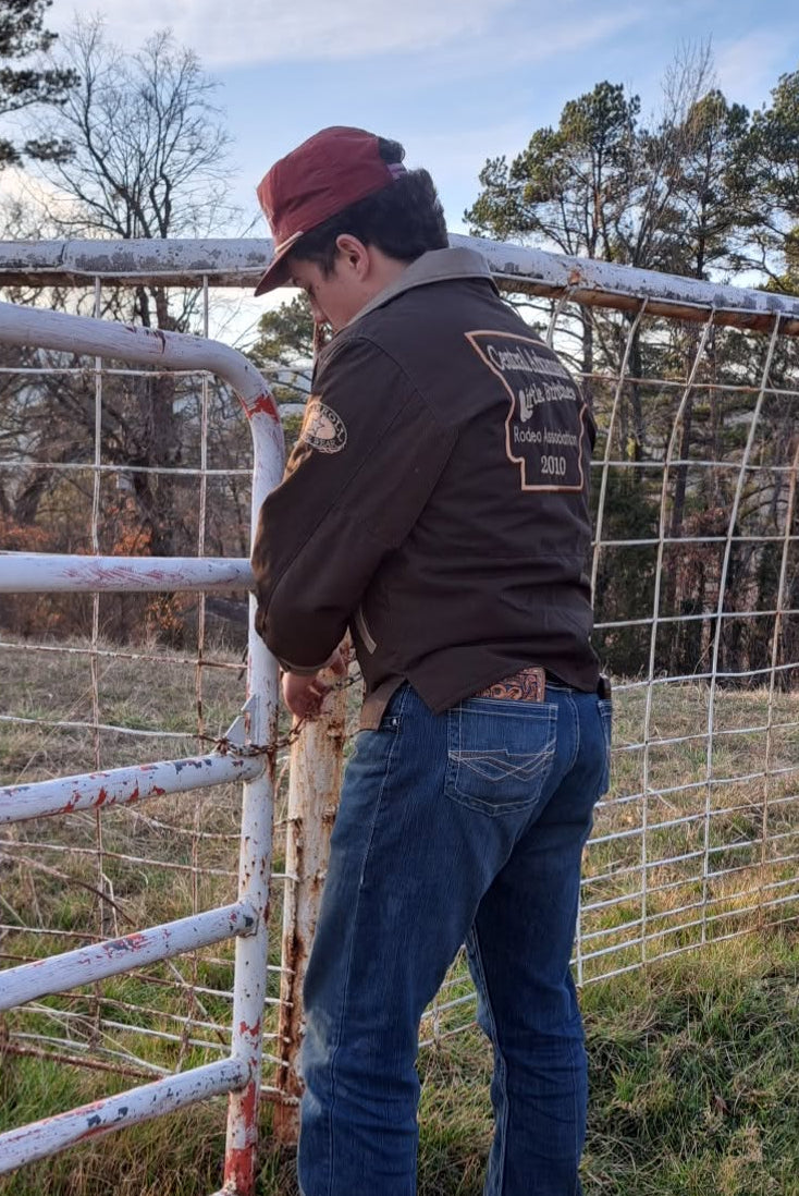Carroll Original Wear Central Arkansas Little Britches Rodeo Assoc. 2010 Trophy jacket