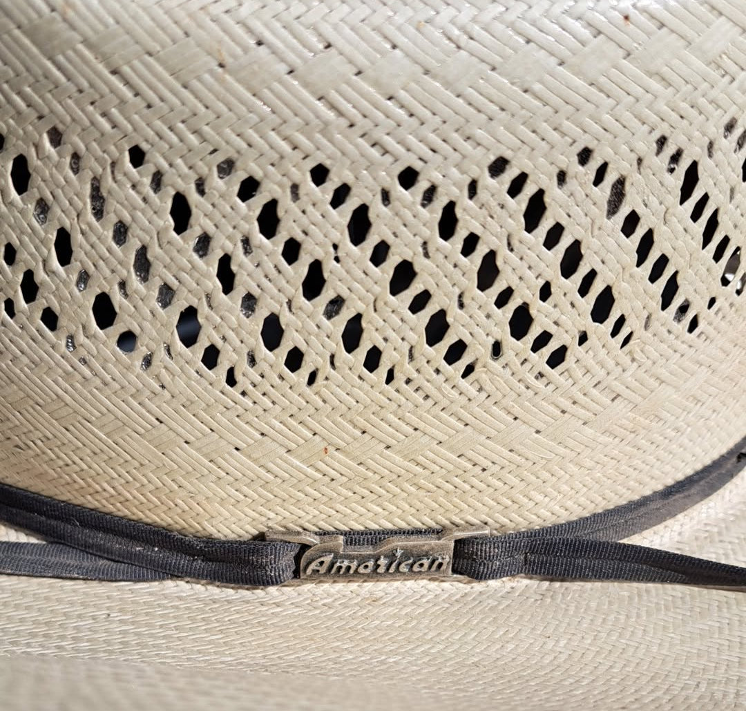 American Hat Co. Long Oval Size 7 3/8" Hand Shaped