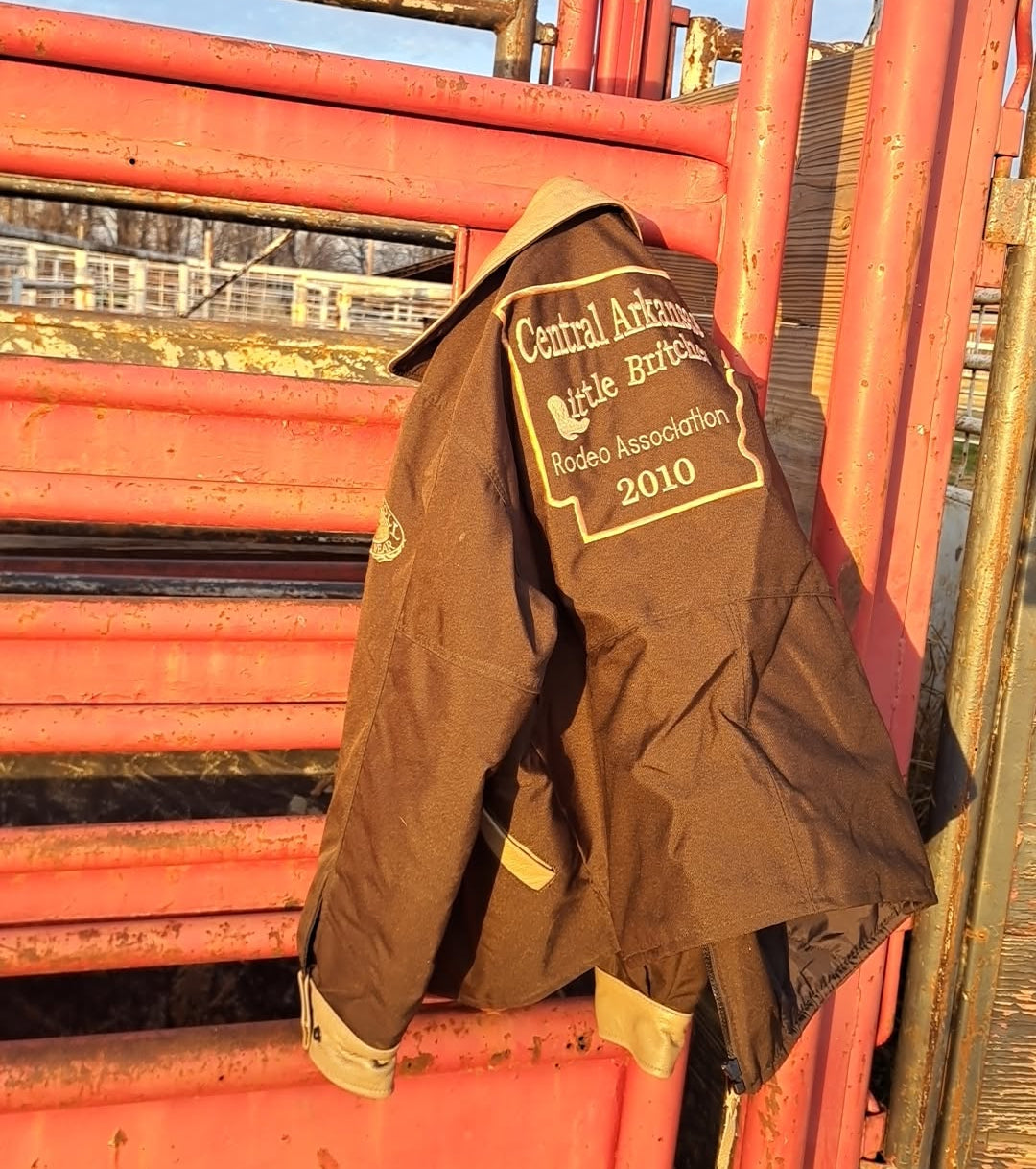 Carroll Original Wear Central Arkansas Little Britches Rodeo Assoc. 2010 Trophy jacket