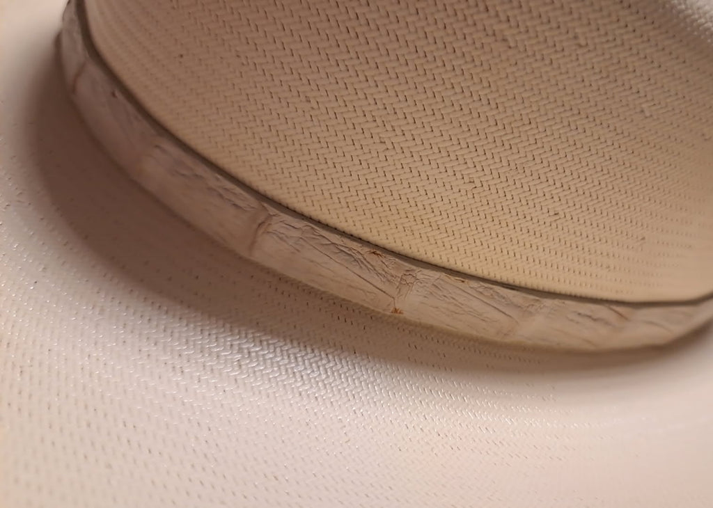 Sinaloa El Primo Vintage 3 1/8" Alligator Skin Straw
