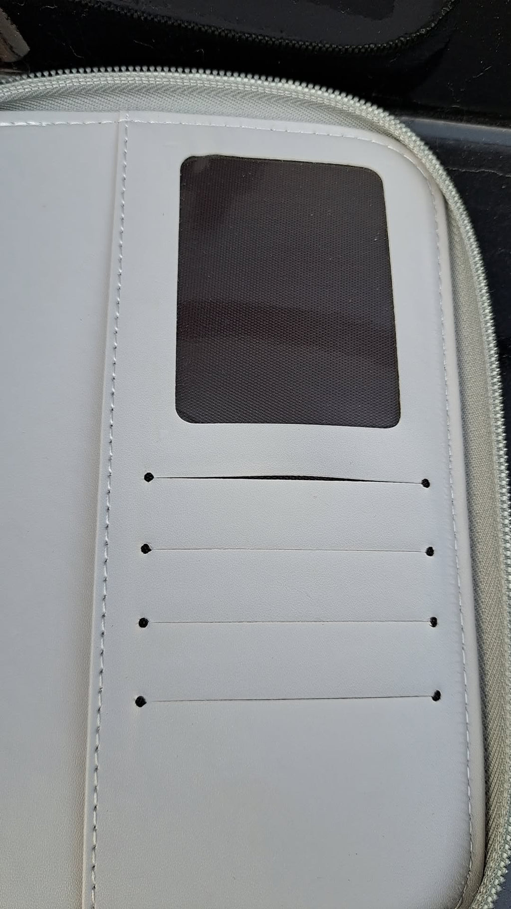 Faux Plastic Cowhide Hand Clutch